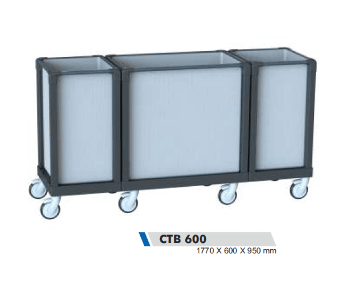 Vaskerivogn Staff 600 Liter